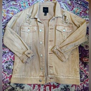 Tan Jean Jacket